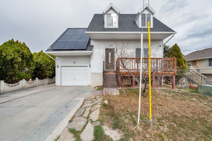 This 5-bedroom, 2-bath home offers plenty of space to live and entertain, both inside and out. The yard features mature trees, RV parking, ample vehicle space, generous storage, and a spacious back deck perfect for relaxing or hosting gatherings. Inside, you'll find an open granite kitchen and a bright, clean interior. Major updates include a new A/C and furnace with a built-in humidifier for year-round comfort. Conveniently located just minutes from freeway access and close to everyday amenities.  Square footage figures are provided as a courtesy estimate only and were obtained from county records.  Buyer is advised to obtain an independent measurement.