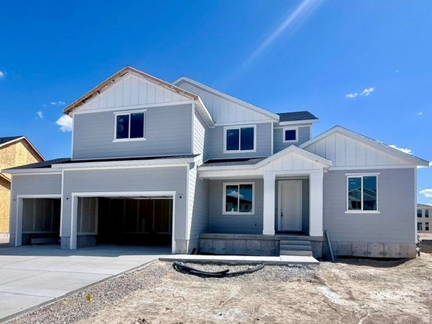 Parkway Fields - 4105 - Yosemite. Offering up to $20,000 towards closing costs when financing through Lennar Mortgage! Estimated completion in July. This plan features 5 bedrooms, 2.5 bathrooms, a 3-bay garage, and a full unfinished basement. On the main floor, you will find the Owner's Suite, great room, and a spacious kitchen with white craftsman style cabinets, linen cream quartz countertops, and stainless steel appliances including gas range and refrigerator! The second floor has 4 bedrooms, a spacious laundry room and a full bathroom. Square footage figures are provided as a courtesy estimate only and were obtained from builder. Buyer is advised to obtain an independent measurement. Interior photos are of same style of home but not actual home.