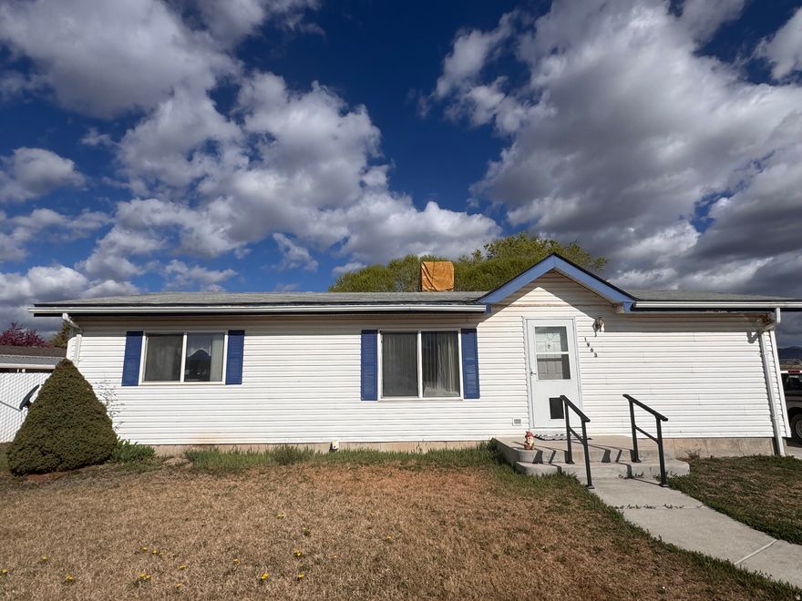 Welcome to this charming 3-bedroom, 2-bath home, where comfort meets tranquility. Nestled in a serene country setting on a quiet cul-de-sac, this light-filled sanctuary boasts vaulted ceilings that create an inviting atmosphere. Relax and unwind in your large yard, perfect for outdoor gatherings or peaceful evenings under the stars. The rear yard features a shed for storage and a cozy patio, ideal for enjoying morning coffee or evening barbecues. This property offers the convenience of single-level living, and purchase includes the home furnishings. Square footage figures are provided as a courtesy estimate only and were obtained from County records. Buyer is advised to obtain an independent measurement.