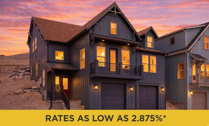 introducing the Jerome, a thoughtfully designed split-level home with a drive-under three-car tandem garage, mudroom, and stairway leading to the main floor. The open-concept living space features a gourmet kitchen with a large pantry, flowing seamlessly to the living room and deck. The owner's suite offers a massive walk-in closet, while a flexible bedroom or office adds versatility. Upstairs, a sunroom leads to a covered deck with backyard access, creating the perfect indoor-outdoor retreat. Located exclusively in Terraine, West Jordan's premier master-planned community, the Jerome offers style, comfort, and convenience.