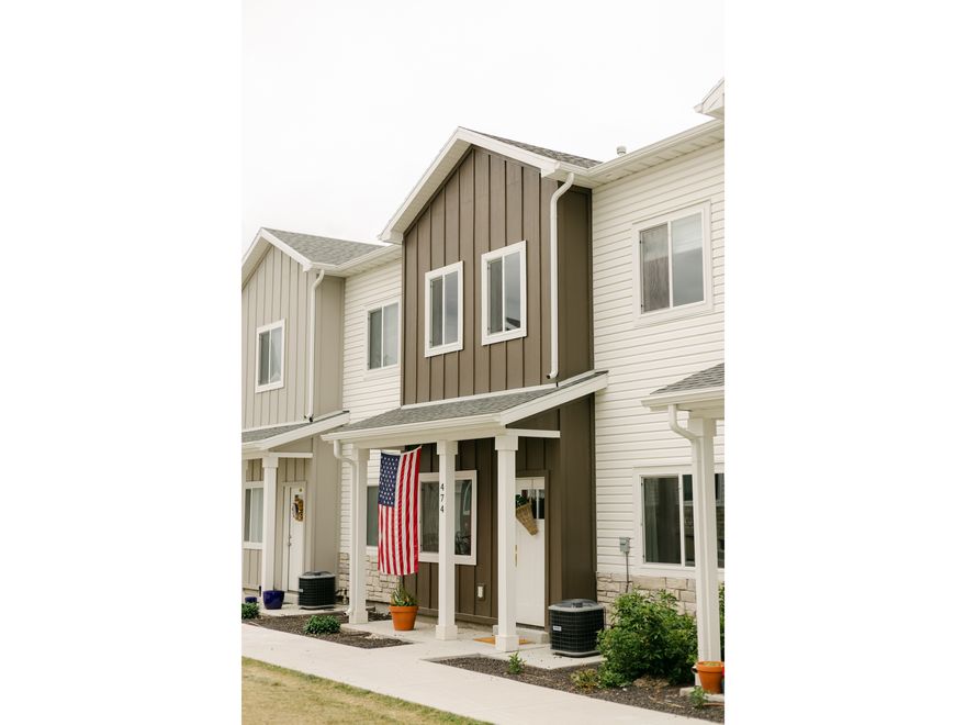 Fall in love with this one of a kind townhome that offers finishes that set it a part from the rest.  Finally a townhouse not exactly like all the others.  Gorgeous new appliances, custom built in fireplace, gas stove and arched stairway entrance that gives this townhome its own custom feel.  Upstairs includes the largest loft on the market to allow for 2 family room areas.  Property boasts gorgeous flooring, custom cabinets and granite countertops.  Owner's bathroom features walk in closet and 2 sinks.  This single owner has taken immaculate care to feel like brand new.  Seller also including washer and dryer.  All other furniture is negotiable to stay.   Square footage figures are provided as a courtesy estimate only and were obtained from County records. Buyer is advised to obtain an independent measurement.