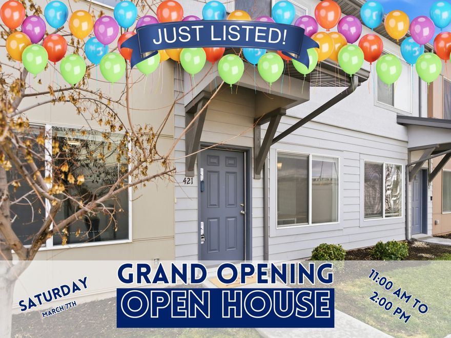 Rarely available 4-bedroom floor plan plus an upstairs loft in a highly desirable community! This spacious and thoughtfully designed townhome offers 9-foot ceilings on the main level and an oversized great room that flows seamlessly off the kitchen and dining area-perfect for entertaining or everyday living. The stunning kitchen features custom Craftsman-style cabinetry with double-box details, quartz countertops, stainless steel appliances, a classic subway-tile backsplash, a floor-to-ceiling pantry, an efficient corner pantry, and beautiful wood-look flooring throughout the main level. Upstairs, you'll love the convenience of a centrally located laundry room right where the laundry is generated, along with a versatile loft space ideal for a home office, playroom, or second living area. The spacious primary suite includes a walk-in closet and a large private bath with a double vanity and plenty of storage. Neutral designer colors, newer carpet, and fresh paint create a clean, modern feel throughout the home. Don't miss the charming under-the-stairs kiddy cove, complete with its own light and chalkboard wall-a fun and functional bonus space! Additional features include an attached 2-car garage, ample storage, and access to the community playground and park area. Conveniently located near I-15, the West Davis Corridor, and the FrontRunner Station for an easy commute in any direction, with close proximity to Hill Air Force Base. This is low-maintenance living with space, style, and location all in one!