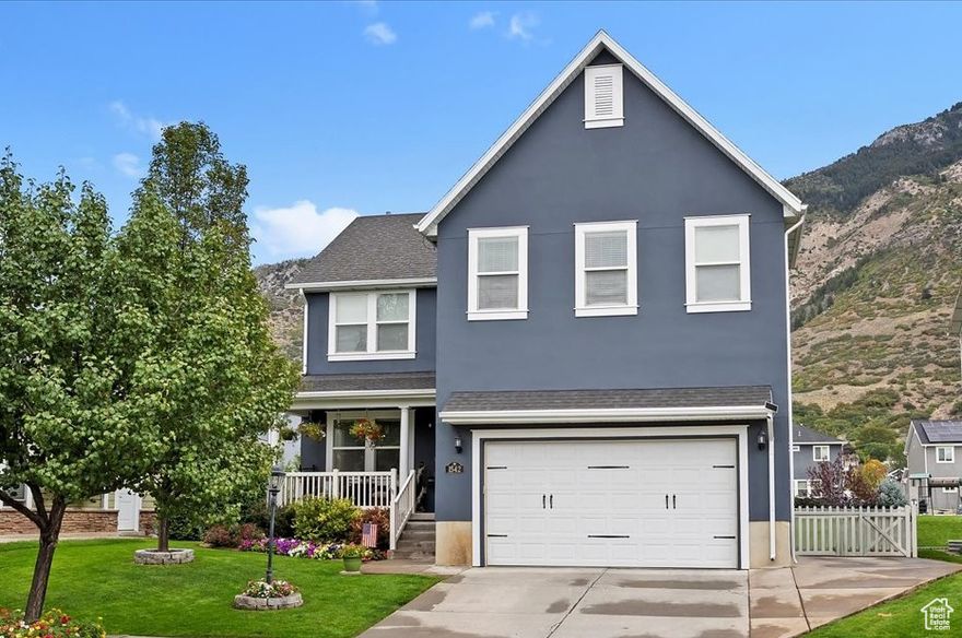 Gorgeous 6-Bed 3-Bath East Bench 2-Story in North Ogden with Endless Mountain Views and Great Access to Shopping, Restaurants, Top Schools, Hiking Trails and Amenities! Executive living with 2 walk-in closets in the primary bedroom, home office/den, large kitchen and patio for entertaining and a fully-finished basement featuring 2 Bedrooms, generous storage areas and a large great room. Square footage provided as a courtesy; Buyer to verify all information.