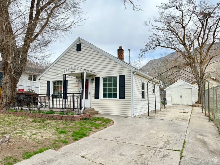 Hello charming East Bench bungalow! Still glowing with all your delightful character and cozy charm. We're just as smitten as ever-with your spacious rooms, peaceful vibes, and a mix of timeless updates that make you feel both classic and fresh.  Out front, your lovely trees are ready to bloom, framing that adorable porch, side patio, and shutters just right.   Inside, you're cozy as ever-with a welcoming family room, two generous bedrooms, and a bathroom that's still shining from thoughtful updates like paint, trim, caulking, and shower shelving. The kitchen remains a perfect blend of charm and function with well-loved improvements that have been well taken care of. The BIG backyard is just as joyful, with established planter boxes, a fenced garden, and a spacious shed full of shelving and possibilities. And let's not forget the essentials: high-efficiency furnace (2020), Nest thermostat, A/C (2017), water heater (2018), rain gutters (2018), and auto sprinklers.   All this, just minutes from WSU. Oh, sweet bungalow-you have our hearts. Imagine the sunsets from here and make this your home!   Square footage figures are provided as a courtesy estimate only and were obtained from county records. All information has been provided as a courtesy only.