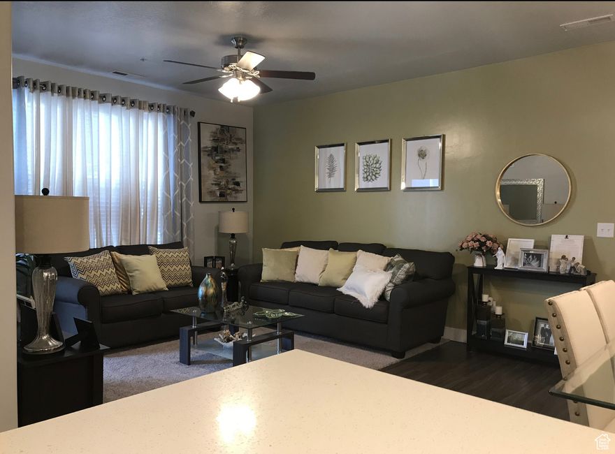 Amazing Condo for Rent!  Discover the perfect blend of comfort, convenience, and style in this beautiful condo located in a prime spot! Just 7 minutes from the popular Mountain View Village, only 2 minutes from Mountain View Highway, and a quick 15-minute drive to I-15, you'll enjoy easy access to shopping, dining, entertainment, and commuting. Step inside and fall in love with the spacious layout featuring 3 generously sized bedrooms and 2 full bathrooms, perfect for families, roommates, or anyone who loves extra space. The open living area flows seamlessly into the modern kitchen, making it easy to cook, entertain, or simply relax after a long day. One of the highlights of this condo is the balcony, ideal for enjoying your morning coffee, unwinding in the evenings, or hosting Sunday BBQs with friends and family. With its unbeatable location, roomy floor plan, and inviting outdoor space, this condo offers everything you need to feel right at home. Don't miss your chance to make this amazing condo yours-schedule a showing today!