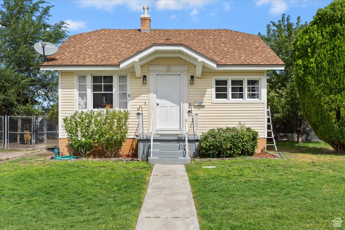 Charming 3-bed, 2-bath single family home with endless potential! Enjoy a spacious fully fenced back yard with flat terrain, mature fruit trees, raised garden beds, and new sprinkler heads (2024). Inside, you'll find a nearly finished basement perfect for extra living space or storage. Recent upgrades include a new AC unit (2023). A great blend of comfort, convenience, and outdoor enjoyment! This home won't last long, schedule your showing today!