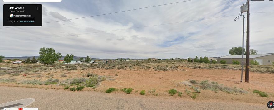 Build your dream home on this 2.5-acre residential lot in Cedar City, Utah. Enjoy privacy, open space, and beautiful mountain views just minutes from town, shopping, schools, and Southern Utah University. Ideal for a custom home or country retreat. Access to well water, the property has a septic tank the electricity is available to the street .  Buyer to verify any other info in regards to the lot with the city or county records.