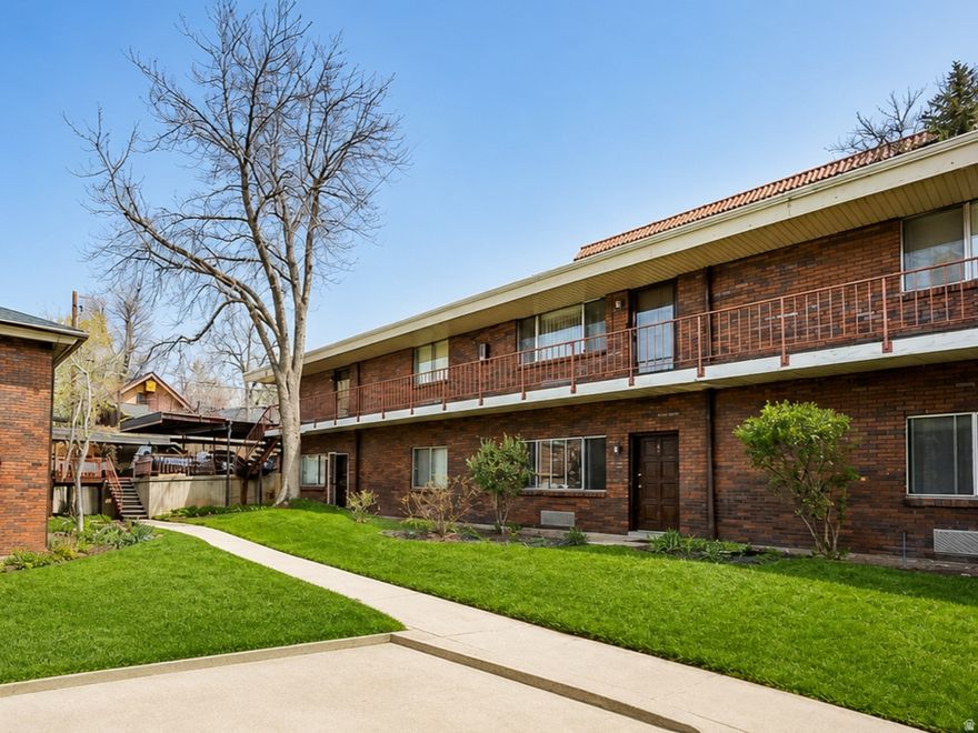 LOCATION! LOCATION! LOCATION! Amazing opportunity to own a top corner condo just steps from the University of Utah, where rentals are allowed. This 1,142 sq ft unit (buyer to verify) offers a great floor plan with 2 spacious bedrooms and 2 bathrooms. EXCELLENT INVESTMENT OPPORTUNITY with strong rental potential. All information to be verified by buyer.