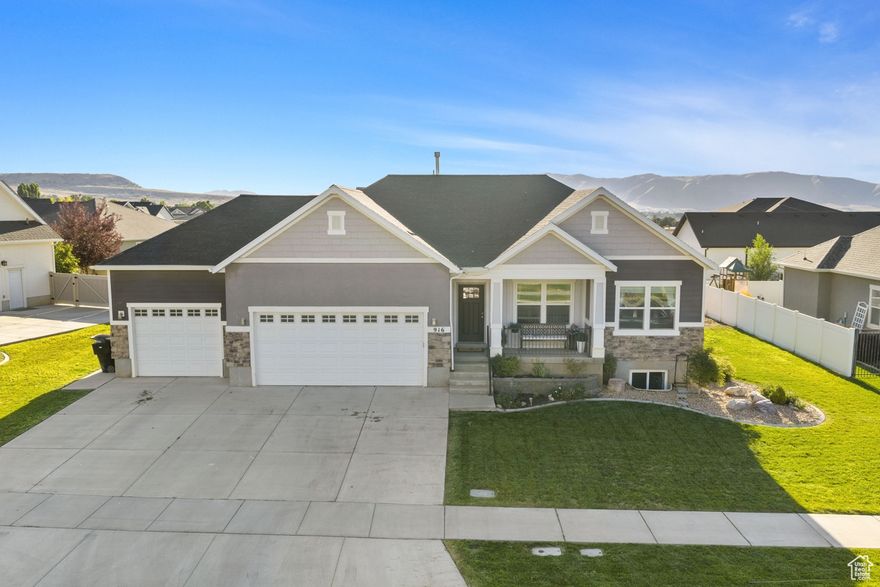 Welcome to this beautiful 4-bedroom, 3.5-bath craftsman-style rambler nestled in a quiet Salem neighborhood. With 3,137 square feet of thoughtfully designed living space and a spacious 3-car garage, this home offers comfort, functionality, and flexibility.  The open-concept floor plan includes a large kitchen and family room, perfect for gathering and entertaining. The partially finished basement presents an incredible opportunity-it's prepped to become a separate apartment with its own private entrance through the garage, ideal for rental income, multigenerational living, or guests.  2 water heaters, so you never run out of hot water!  You will love this neighborhood - great welcoming neighbors.   All information provided as a courtesy.  Buyer or Buyer's agent to verify all info.