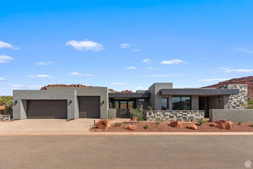 La Casa at Entrada, situated within the Entrada at Snow Canyon master-planned development. It offers an exclusive collection of only 20 luxury custom patio  homesites, This newly  constructed home  offers  a modern contemporary design style with premium features like private home office, pool, multiple outdoor entertaining spaces and beautiful views Inspired by McQuay Architects. Whether you're looking to build or purchase an existing home at La Casa at Entrada we  welcome you to tour the community.