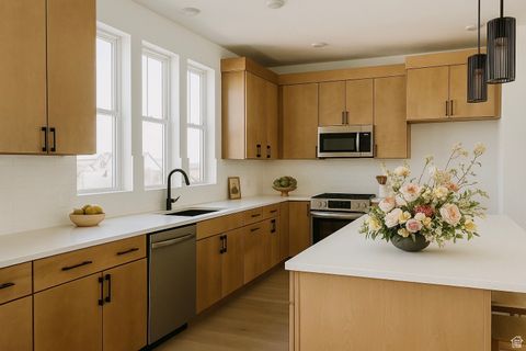 Tiny photo for 5072 W RAMBUTAN WAY S #123, South Jordan, UT 84009 (MLS # 2119639)