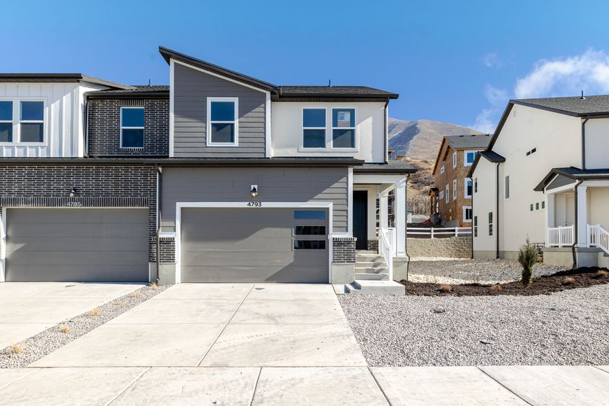 Get ready to fall in love with your new townhome at Harmony Ridge! Enjoy the perfect mix of comfort and convenience with multi-story living and a spacious two-car garage. Nestled near the breathtaking Spanish Fork Canyon, Harmony Ridge offers jaw-dropping views and incredible amenities, including a clubhouse, fully equipped gym, sparkling pool, parks, and pickleball courts. It's the perfect place to relax, play, and make lasting memories. Reach out today to learn more or schedule your visit. Your dream home is calling!