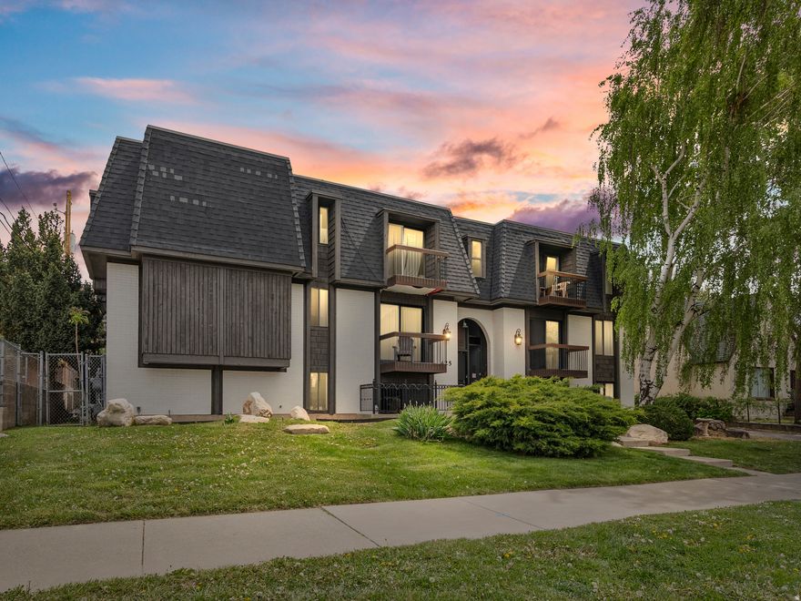 Well-located 15-unit apartment building in the heart of Salt Lake City, just minutes from the University of Utah. The property features a highly desirable unit mix of twelve 2-bedroom/1-bath units and three 1-bedroom/1-bath units, all offering spacious, functional layouts that appeal to both student and professional tenants.  The property was comprehensively renovated in 2022 by current ownership, with upgrades including modern cabinetry, countertops, flooring, paint, appliances, and HVAC systems. Units offer a clean, updated feel while maintaining a level of character that fits the surrounding neighborhood.  Benefiting from its proximity to the University, hospital systems, and downtown, the property has consistently attracted strong tenant demand. This is an excellent opportunity to acquire a renovated, well-positioned asset in one of Salt Lake City's most reliable rental corridors.