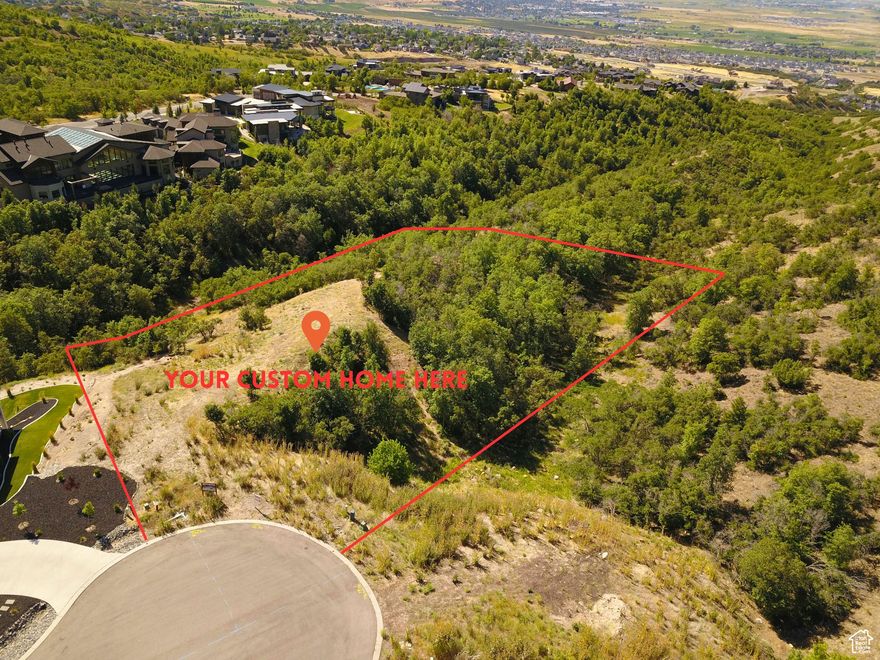 Come build your dream home with unmatched views! This 2.09acre parcel in Woodland Hills' highly coveted Mountain Oaks Estates offers sweeping 360 vistas of Utah Lake, the valley, and surrounding mountains-the kind of views that truly set this property apart. Situated on a quiet culdesac with multimilliondollar custom homes, including a neighboring estate currently listed at $14 million, this lot offers prestige and value in one of Utah County's most desirable communities. Privacy and beauty abound: the property backs cityowned land that will remain undeveloped, ensuring your views are preserved. Mature trees and scrub oak create a natural, vibrant landscape, with brilliant fall colors and frequent sightings of wild turkeys, deer, and elk. All utilities are stubbed to the lot, and the newer section of the city offers city sewer access for convenience. Whether you bring your own builder or use ours, this is a rare chance to create a luxury mountain retreat just 20 minutes south of Provo. This is an incredible opportunity to secure one of the best lots in Woodland Hills. **Property lines displayed in photos are for illustrative purposes only and are provided as a visual aid.  They are approximate, and Buyer is encouraged to obtain an independent survey for exact boundaries.