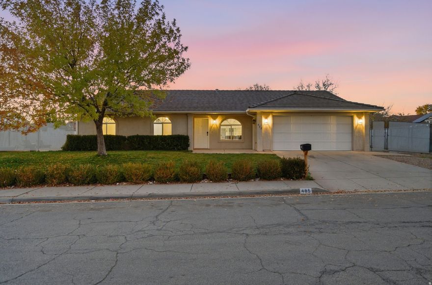 Dive into your own private paradise with this rare underground pool home, with no HOA and an unbeatable location! This charming single-level home is fully landscaped and fully fenced. Inside, you'll find a freshly updated interior with new carpet, new paint, fresh everything! Enjoy an open-concept living area and kitchen, perfect for everyday living and entertaining. The home features 3 bedrooms and a 2-car garage. The primary bedroom includes a private exterior entrance and an ensuite bathroom with a walk-in closet. Step outside to your backyard oasis with a private underground pool, ideal for summer fun, gatherings, and relaxation, fenced off separately for privacy and safety. Mature trees in the front yard, fruit trees in the back, and RV parking along the side yard. Enjoy evenings on the covered back patio, soaking in the peaceful atmosphere. With its rare amenities, great layout, and no HOA restrictions, this home delivers the lifestyle you've been searching for!