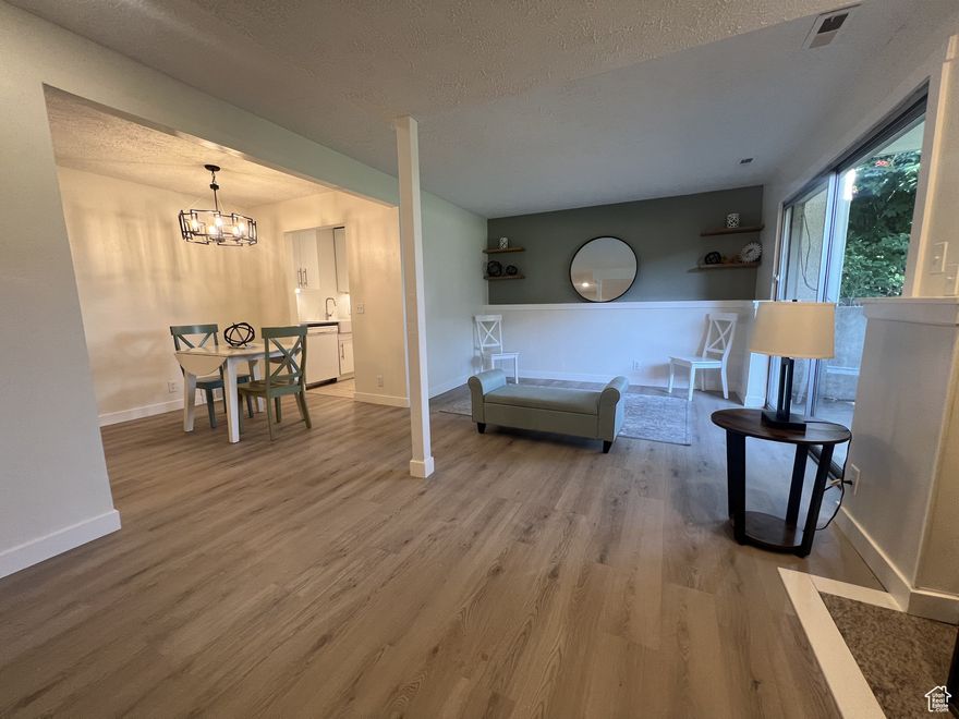 Nice updated condo in the heart of Bountiful! In a quiet and peaceful community, this property offers a nice space to call home. 2 spacious bedrooms and 1 bathrooms, this home is perfect for first-time buyers or those looking to invest. Nice covered patio area off the main living area. Gas fireplace.  Both bedrooms are generously sized, offering good closet space. Convenient in-unit laundry space.   The HOA dues cover the gas, cable, and sewer bills to help keep your utilities low!   Located close to shopping, dining, and outdoor activities, this condo provides easy access to everything Bountiful has to offer.