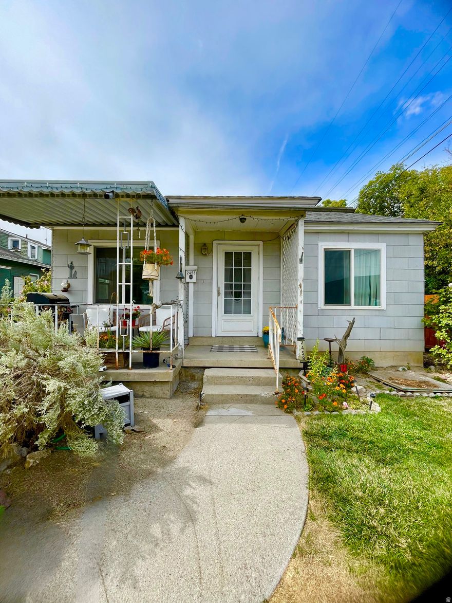 Rare 1,200 sq ft 5-car garage/workshop, an exceptional find in this area and perfect for car enthusiasts, mechanics, or if you need storage, or serious project space. Inside the home you'll find an open  main level with great natural light and new flooring and paint, plus three bedrooms and room to grow in the partially finished basement. The home includes a large fenced backyard with a patio, vegetable garden with drip irrigation, grapevines, fruit trees, and a certified pollinator habitat in the front yard. Located in a great neighborhood, just minutes from Sugarhouse, Liberty Park, SLCC, Westminster, the U of U, and downtown.