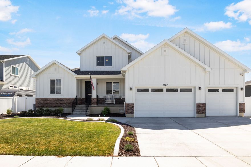***OPEN HOUSE: Sat 5/9 (10:30-1) & Sat 5/16 (11:30-2)***    DREAM HOME!!!  This nearly 5,000 sq. ft. Masterpiece offers the perfect blend of luxury and functionality. Open and bright kitchen, dining area and family room with fireplace and beautiful high ceilings. Main level also has primary bedroom with an ensuite bathroom area, dedicated piano room, office, laundry room and mudroom. Upstairs: Play/movie room, 3 beds, a bath, and storage. Downstairs: Workout Room and a FULL Large Amazing Accessory Apartment with outside entrance has a big kitchen, family room with fireplace, laundry, 2 bedrooms and a bathroom.  Attractively priced and full of possibilities, The Davis Corridor expansion starting this summer will bring an easy commute! Approx. 1/3 acre with RV parking and a 3 car garage. Whether you're looking for a primary residence with an investment opportunity, or multi-generational living, this home checks all the boxes.    Don't miss your chance-stop by and fall in love with your new home!