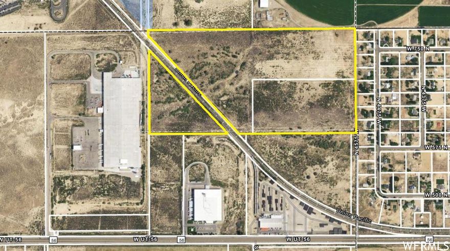 Outstanding development property opportunity. Adjacent to Port 15 Industrial Park and and GAF plant. Union Pacific railroad bisects the property.