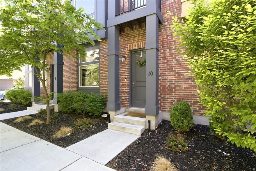 This darling Townhome will fit all of your needs! Enjoy the open concept while entertaining guests. Cabinets galore, large Island with storage and plenty of natural light. The Main floor entry is a great space for your office for those that work from home. The Bedrooms are spacious and offers laundry on the same floor. Close to shopping, Restaurants and quick access to I-15. Square footage figures are provided as a courtesy estimate only and were obtained from SL County.  Buyer is advised to obtain an independent measurement.