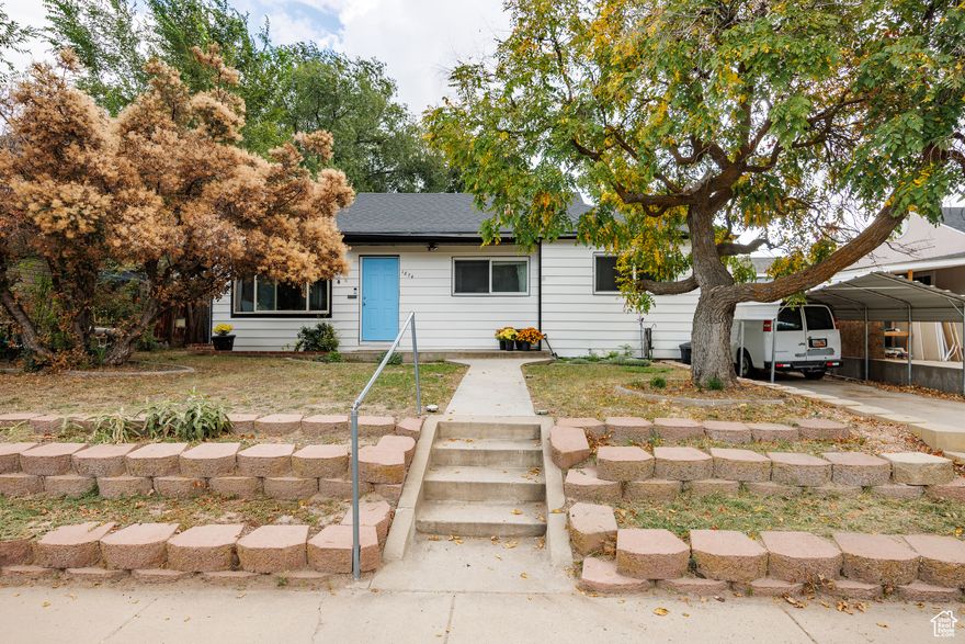 This charming home has had extensive renovations since 2022, including all new HVAC, plumbing, and a new roof! You'll love the original, well-maintained hardwood floors, updated bathrooms and tilework, and the income potential of a basement apartment with its own separate entrance.  The terraced backyard boasts a covered patio with outdoor storage, a separate detached shed, garden boxes, mature trees, and an adorable chicken coop. ALL appliances included...Main floor refrigerator and stackable washer/dryer, as well as the apartment's range, refrigerator, and washer/dryer.  Conveniently located within 5 minutes of shopping, dining, freeway access, and several local schools. All information is provided as a courtesy only. Buyer/buyer's agent to verify all info.