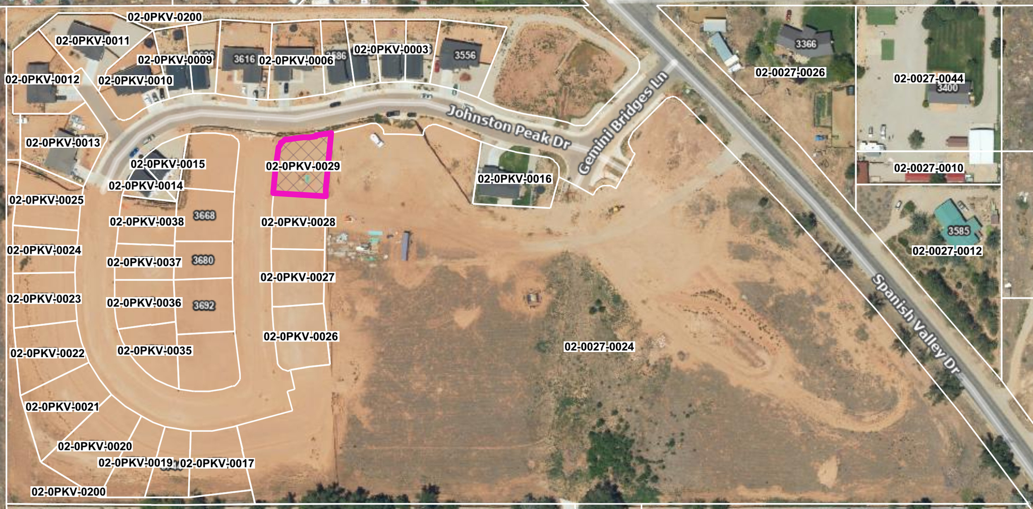 PEAK VIEW SUBDIVISION - Land