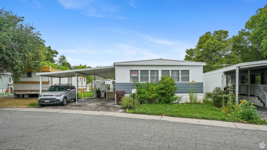Spacious Double-Wide in Murray! Enjoy 3 bedrooms, 2 baths, and 1,340 sq. ft. in the desirable Country Club Estate Park. Open layout, plenty of natural light, and convenient access to the 215 freeway. Lot rent approx. $1,000/month. Great location close to shopping, dining, and more! Square footage figures are provided as a courtesy estimate only and were obtained from county records. Buyer is advised to obtain an independent measurement.