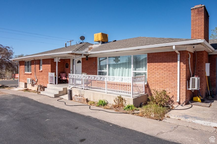 3 bedroom, 2 bath home together with The Sunglow Motel and Restaurant A true mom and pop business located in one of the best recreation areas in Southern Utah! This is an opportunity to purchase a business and home in a growing popular town near a national park. The sale includes a 15-unit motel, restaurant and 3-bedroom residence on 1 acre corner lot on Bicknell Main Street. The current owners completely renovated the entire property.  They have decided the motel and restaurant business is not for them, but they will be leaving the entire property in perfect condition, waiting for a new owner who would welcome the chance to operate their own business and have a nice home.  The motel has been updated with a new metal roof, new flooring and furnishings, with mini split systems in each room. All equipment, furniture, and linens are new and included. The restaurant is delightful with a updated 1300 sq foot open dining area with windows all around, filling the space with light and overlooking the Bicknell Bottoms and the massive Boulder Mountain. All furniture, fixtures and equipment included. There is a new 5-ton roof mount HVAC. The three- bedroom, two bath home is comfortable and refreshed with new flooring, updated kitchen and bathrooms, as well as four new mini-split systems for heating and cooling. The home has an open living area, formal dining, and kitchen with breakfast bar. It is possible to create a two-bedroom apartment with a separate entrance for employees or a rental. This is just one of the many features that make this an ideal property, for an innovative, enterprising buyer who would like to own a business in a beautiful, popular recreation area.