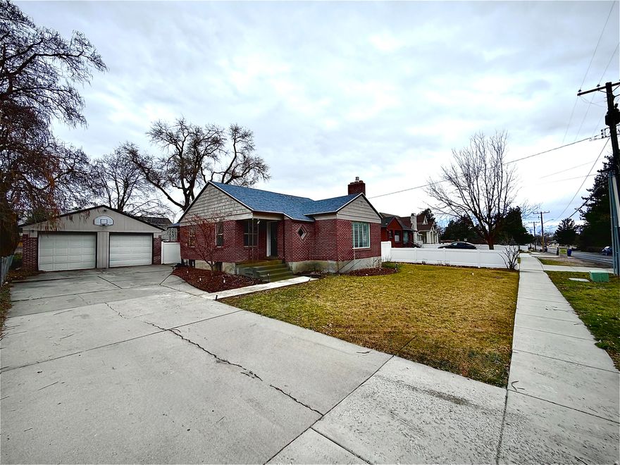 Amazing bungalow in a prime Holladay location! Walking distance to the Cottonwood Country Club, this charming home offers comfort, character, and space to grow. Enjoy a huge 0.32-acre lot with mature trees, a large patio perfect for entertaining, and irrigation shares with Green Ditch Water Company (0.25-acre shares included with the property). Inside, you'll find hardwood floors, an updated kitchen, new central air, and roof shingles replaced approximately 6 years ago. The oversized 2-car garage provides plenty of storage, and the unfinished basement offers incredible potential for future expansion. Conveniently located near schools, restaurants, shopping, and more! Very easy to show - schedule your private tour today!