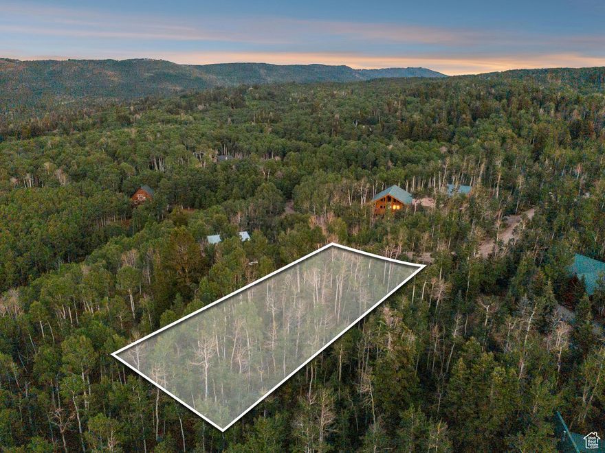 Want a heavily wooded cabin with views of the Wasatch Back in the mountains only 1 hour from SLC? Year-round access and utilities afford easy year-round mountain living on this extra-large 1-acre Timber Lakes building lot. Timber Lakes is a residential/recreational mountain community just 7 miles east of Heber and 35 min from Park City. Guard-gated, private community with year-round water, utilities, services & access. Residents enjoy private winter access directly to the Uinta National Forest! Large, south-facing downhill lot will easily accommodate a future walk-out/daylight basement. South-facing with lovely mountainside and Heber Valley views. Lot dimensions: 126' frontage, 375' side lengths, 120' rear property line. Very easy access on maintained gravel roads only 1/4 mile from the pavement for year-round mountain living or weekend getaways. Wildlife, nature, streams, lakes, epic snowmobiling, and ATV adventures await! Within 1 hour of SLC and Provo!