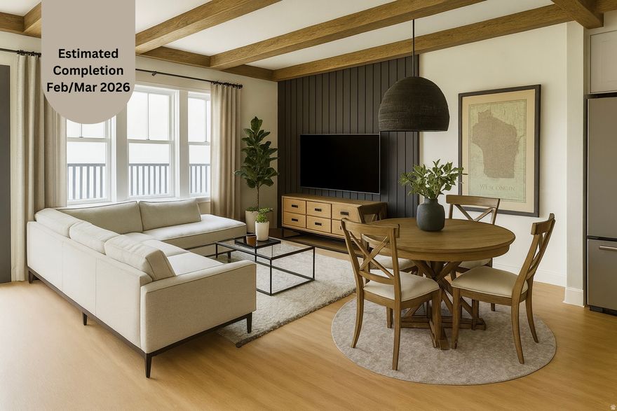 ASK ABOUT OUR CURRENT INCENTIVE. LOCATION! LOCATION! LOCATION! Don't miss this rare opportunity to live in lower Daybreak in this upscale home right by downtown Daybreak. Within a short 5-15 minute walk to the new Bees ballpark, Megaplex cinema, dining, shopping, TRAX, parks, Oquirrh lake, library, and more! Step into your new home boasting excellent craftsmanship coupled with tremendous LifeDesign. The inviting main living area offers the perfect space for entertaining friends and family in this elevated living space. Need to work from home? The study on the main floor would be perfect! Want to unwind after a long day of work? Relax outside on your balcony. Fall in love with the beautiful finishes curated by a professional designer. Estimated completion Feb/Mar 2026. (Photos of same floorplan but NOT of actual home, so interior finishes will be different)