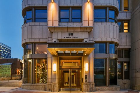 Tiny photo for 99 W SOUTH TEMPLE ST S #1607, Salt Lake City, UT 84101 (MLS # 2135522)