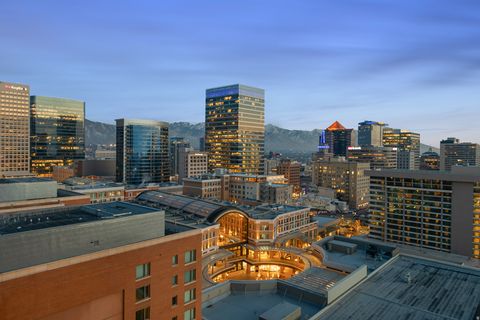 Tiny photo for 99 W SOUTH TEMPLE ST S #1607, Salt Lake City, UT 84101 (MLS # 2135522)