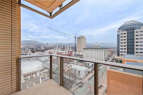 Tiny photo for 99 W SOUTH TEMPLE ST S #1607, Salt Lake City, UT 84101 (MLS # 2135522)