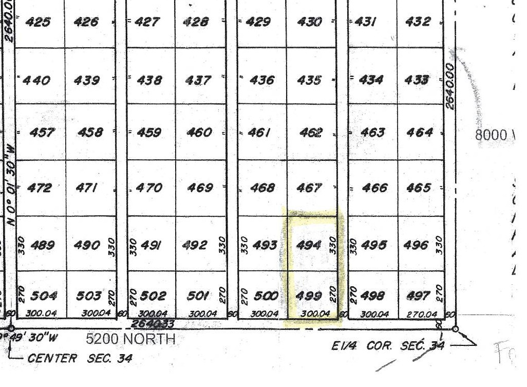 LOTS 494 & 499 GARDEN VALLEY RANCHOS, UNIT 1 - Land