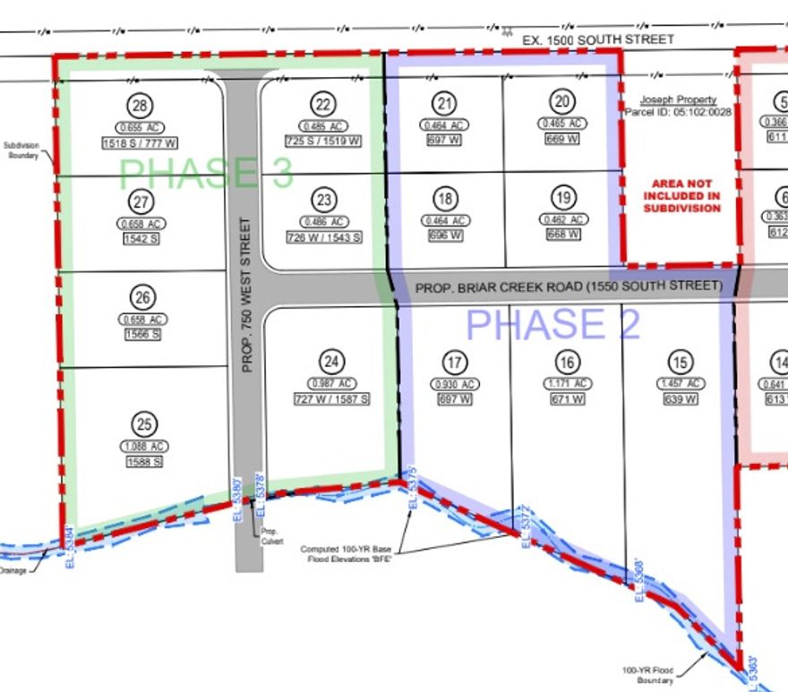 LOT 27 IN BRIAR CREEK SUBDIVISION