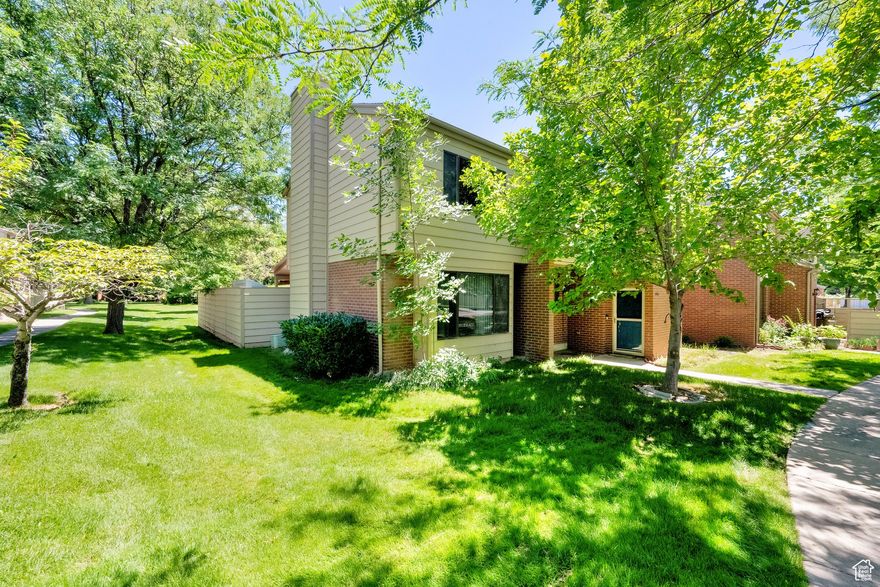 HUGE PRICE DROP!!!  Main bedroom bath was just RENOVATED.  Large townhome in the highly sought after Shadowbrook area of Provo.  This home has a large gathering area with a spacious kitchen and newer LVP flooring throughout the main living area.  4 large bedrooms and plenty of storage.  There are 11 acres of walking paths, grassy areas, a playground, pool and even a fire pit, all included in the HOA fees.  Sq footage should be verified by the buyer. New paint throughout. Home to be sold "AS IS" Seller to pay $5000 towards buyers closing costs.