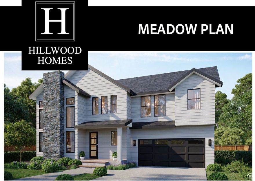 Build a home that truly fits your family's lifestyle in this semi-custom design, where you'll have the opportunity to choose all of the finishes to match your style. The 'Meadow' floor plan brought to you by Hillwood Homes offers 35 bedrooms and 2.54.5 baths. This plan features 2,347 finished sq. ft. with the option to expand to 3,334 sq. ft. by finishing the basement-giving your family room to grow and gather. There is also an option to add an additional bedroom on the second floor to add another 255 sq ft. The open kitchen and living room create the perfect setting for family time and entertaining, while 9-foot ceilings on both the main floor and basement and 8-foot doors on the main level add to the spacious feel. Some of the stylish details that come standard are quartz countertops, LVP wood and tile flooring, and stainless steel appliances. Energy-efficient construction and thoughtful features make this home as practical as it is beautiful. *Get $20,000 toward upgrades, purchase price, or a rate buydown with preferred lender! (Photos are of a different floorpan to show examples of finishes). Call Connie for info on incentives, build times, options, etc.