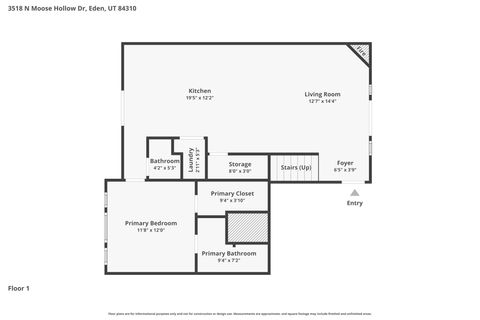 Tiny photo for 3518 N MOOSE HOLLOW DR #1405, Eden, UT 84310 (MLS # 2151330)