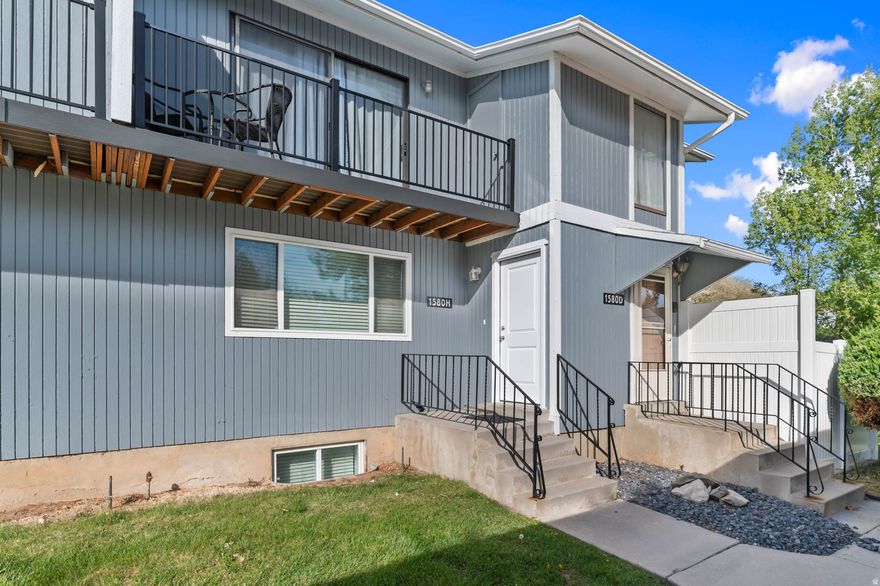 Beautifully remodeled condo in a very desirable neighborhood. Beautiful new paint, new carpet, new flooring in the kitchen, brand new kitchen with stove, microwave, and dishwasher. New vanity in the bathroom. Newly added recessed lights in the living room. Spacious laundry room with storage. Close to a park with a playground. You can add two more bedrooms with bathroom in the basement. Close to bus stops, freeway access, mountains, shopping, and Hill Air Force Base.