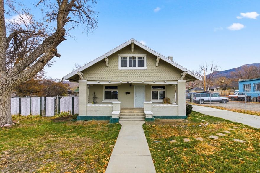 Charming Manti Single-Family Home with Modern Upgrades & Rare Amenities  Discover comfort, convenience, and country living in this well-kept single-family home located in the heart of Manti, Utah. Situated on 0.35 acres, this property offers animal rights, irrigation water (.35 shares), and plenty of usable outdoor space-perfect for gardening or pets.  The yard features an established apple tree, raised garden beds, and a fenced-in area ideal for animals or a dedicated garden space. A shop, covered parking, and a full concrete driveway provide functionality and storage for vehicles, tools, and equipment.  Inside, enjoy reliable utilities and comfort with a gas furnace, gas dryer, and gas range. A basement that provides excellent food storage potential.  This home has seen major recent improvements, including: Double-pane windows (2024) Central air (2024) New roof (2025) PECS water lines (2025) Water heater (2024)  All the big upgrades are done-giving you peace of mind for years to come.  Located within walking distance of the Manti LDS Temple, this home is perfectly positioned for those seeking a peaceful neighborhood with quick access to local parks, schools, and community amenities.  Offered at an excellent price of $325,000. A truly rare find in today's market.