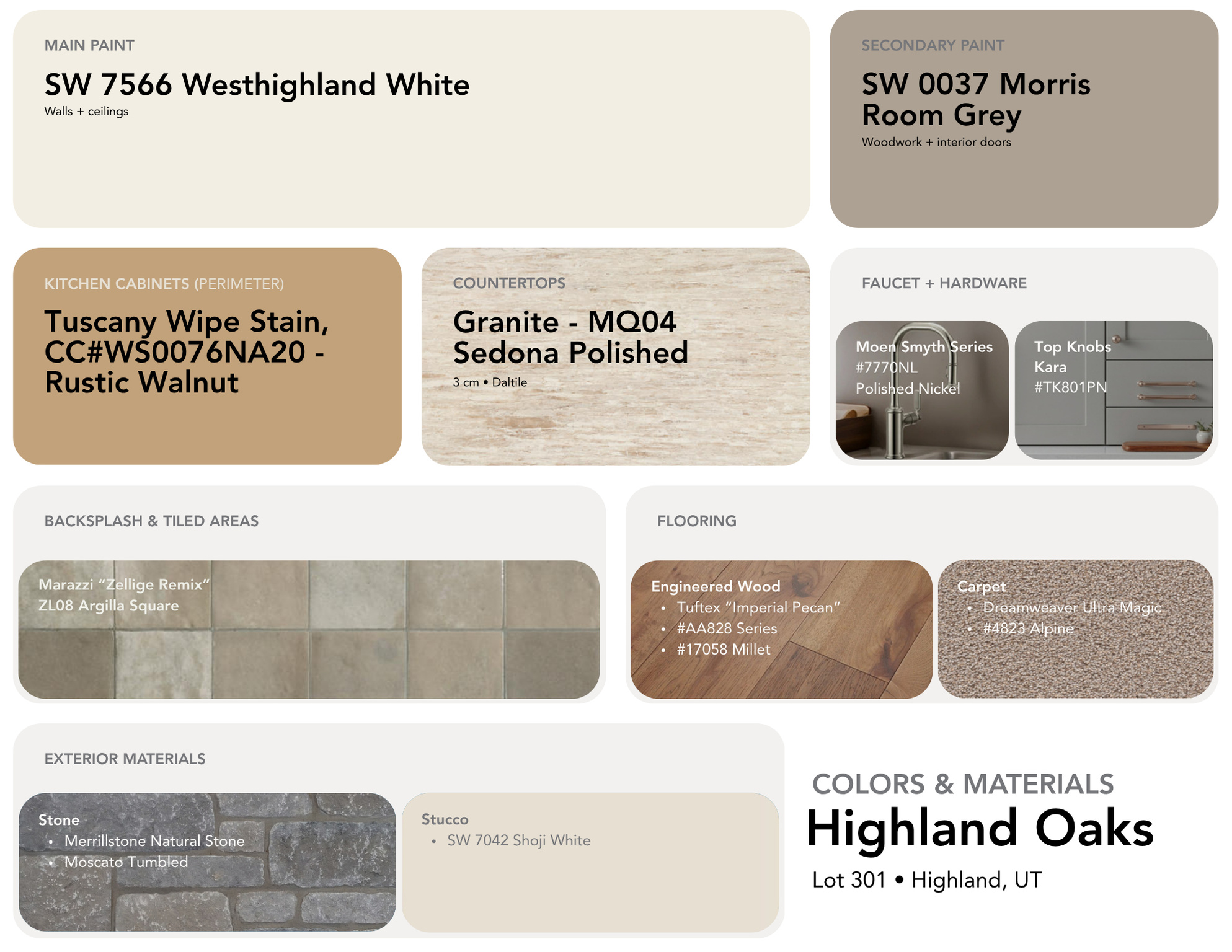 HIGHLAND OAKS - Residential