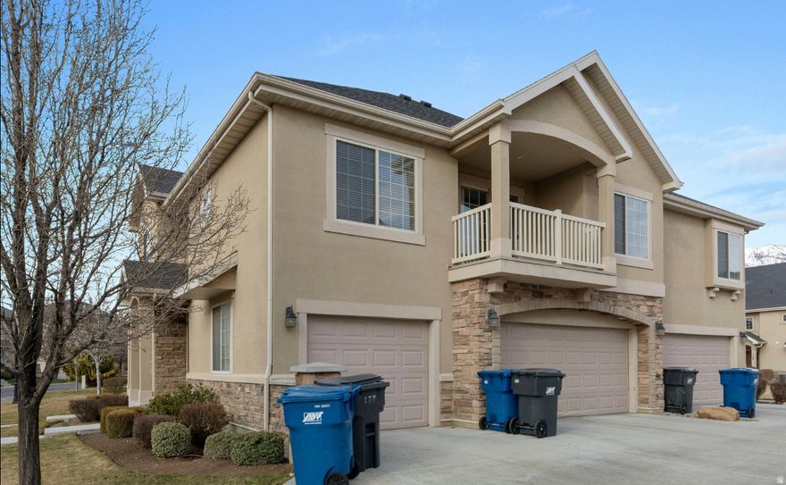 Welcome to one of American Fork's top gated communities. This clean, well-kept townhome features vaulted ceilings, granite countertops, an open one level, and a private balcony. Large windows bring in great natural light, creating a bright and inviting space. The community offers outstanding amenities including a pool, clubhouse, theater room, hot tub, snow removal, and free internet and cable. Conveniently located near shopping, grocery stores, schools, and plenty of outdoor activities, with quick access to I-15. A great opportunity to enjoy comfort, security, and low-maintenance living in a prime location.