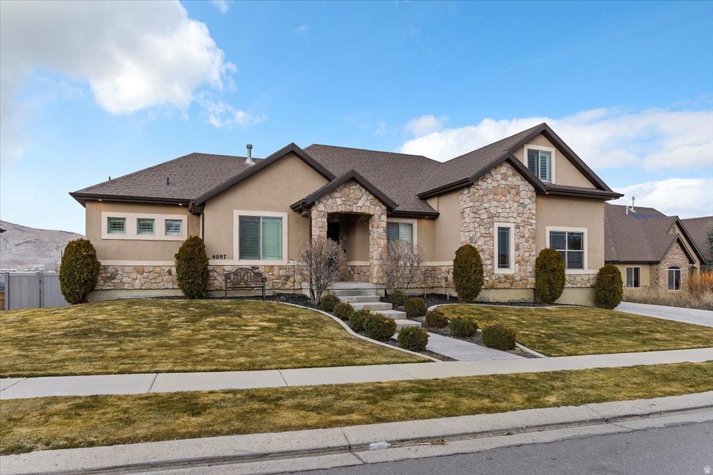 Photo of 4097 E CLUBHOUSE LN, Eagle Mountain, UT 84005 (MLS # 2139391)