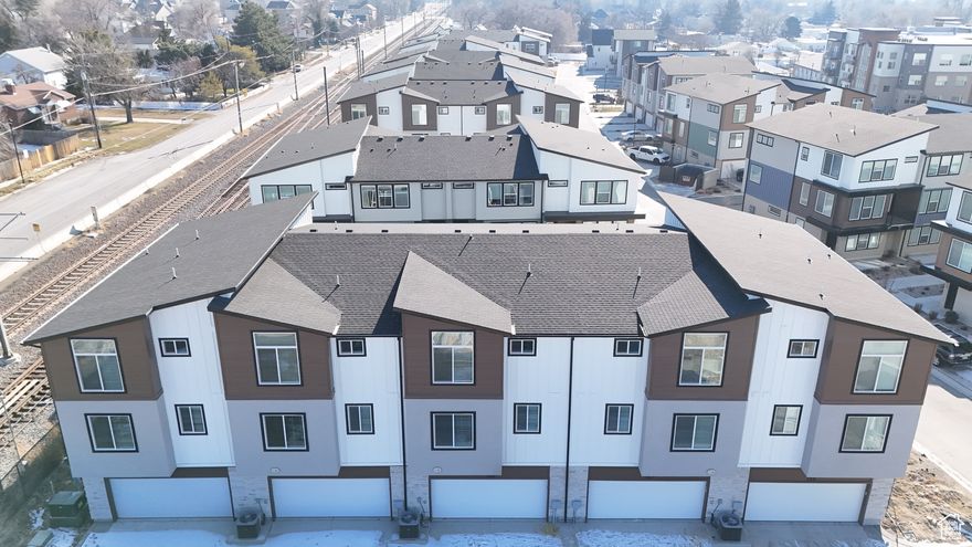 INVESTOR OPPORTUNITY! - 5 individual townhomes [1 building w/5 units; *APN: 22-31-304-027, 028, 029, 030 and 031*- Addresses: 132, 136, 138, 140 and 144 E Chambord CT]  - Townhomes are NOW Completed!! NOW is the time to purchase this unique investment opportunity! Enjoy Creative Architecture, Wide open floor plans w/gourmet kitchens that open to spacious living areas w/8' header heights allowing more natural light! Trimmed with higher-end finishes throughout! Large island kitchens w/quartz counters, white shaker cabinets, 2nd floor covered patios, end units w/9' ceilings on 2nd and 3rd floors. Third Floor features 2 en-suite primary suites w/large walk-in closets (master bath w/dbl vanities and walk-in shower). All sqftg. above grade (no basements). Enter the home via a large living room. Each home features 2 car garages w/smart openers, ring door bell, smart Nest HVAC, internet feeds in all rooms, large closets w/organizers. Great location, no busy traffic, walking distance to trax, short distance to South Town Mall, Rio Tinto Stadium, EZ freeway access, restaurants and more. 20-30 minutes from 4 world class ski resorts, hiking, biking and the incredible Wasatch. 20 minutes to downtown nightlife. Unique opportunity to Own An Entire Building...Buyer to verify all info and MLS data including, but not limited to: schools, square footage, lot size, all HOA info, etc....Information is not guaranteed. [This property is Not zoned as a 5-Plex]