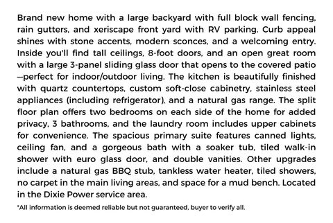 Tiny photo for 3098 S 4850 W, Hurricane, UT 84737 (MLS # 2125873)