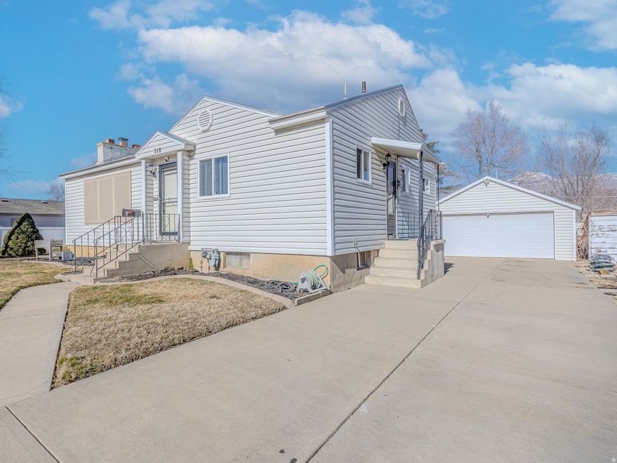 Have you been looking for an amazing rambler with a mother-in-law suite or basement apartment located in a great part of Ogden, near a park and all major outdoor activities? If so, this is a home you need to see! The basement has its own access from the side of the home.  You can also lock the kitchen door upstairs and have another access to the basement as well!  To keep the two levels completely separate, you'll need to add a stackable laundry setup upstairs, which shouldn't be hard to do.  Then you can live in the top and rent out the bottom to help pay your mortgage, or buy this as an investment property and rent out both floors!  The options are endless.  A few other features include multiple fireplaces, a large yard, a detached 2-car garage/shop with lights and power, including a 220 outlet. Located less than a half hour away from Snow Basin, Powder Mountain, and Pineview Reservoir, including countless fishing, camping, biking, and outdoor options.  Homes like this do not come around often. Call today for a private tour, you'll be glad you did! Please, no offers from wholesalers.
