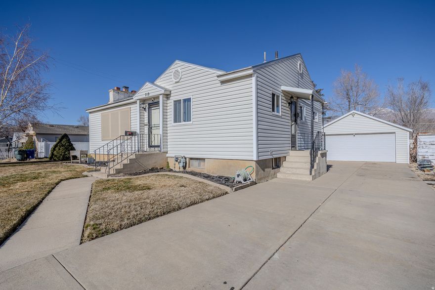 Have you been looking for an amazing rambler with a mother-in-law suite or basement apartment located in a great part of Ogden, near a park and all major outdoor activities? If so, this is a home you need to see! The basement has its own access from the side of the home.  You can also lock the kitchen door upstairs and have another access to the basement as well!  To keep the two levels completely separate, you'll need to add a stackable laundry setup upstairs, which shouldn't be hard to do.  Then you can live in the top and rent out the bottom to help pay your mortgage, or buy this as an investment property and rent out both floors!  The options are endless.  A few other features include multiple fireplaces, a large yard, a detached 2-car garage/shop with lights and power, including a 220 outlet. Located less than a half hour away from Snow Basin, Powder Mountain, and Pineview Reservoir, including countless fishing, camping, biking, and outdoor options.  Homes like this do not come around often. Call today for a private tour, you'll be glad you did! Please, no offers from wholesalers.