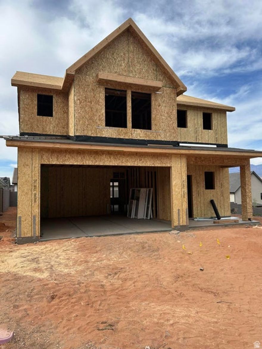 Our NEW FLOOR PLAN THE WILLOW is sure to check all the boxes! With the primary bedroom on the main level this home offers main level living complete with laundry in the walk in closet! you have an open concept living and dining on the main level as well as a half bathroom for guess use! Upstairs you'll find a large loft, 3 spacious bedrooms each with their own walk in closet!! Enjoy our splash pad, community pools, hot tub, pickleball courts, 18 hole putting course and more! The actual home may differ in color, material, and/or options. Interior pictures are of a finished home of the same floor plan and the available home may contain different options, upgrades, and exterior color and/or elevation style.