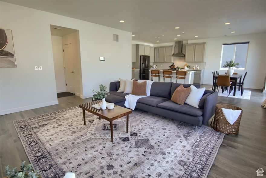 ENERGY-EFFICIENT 5-BEDROOM HOME | SOLAR + ALL APPLIANCES INCLUDED Enjoy exceptional energy efficiency with solar panels already installed and average monthly electric bills around $30. Built in 2022, this modern 5-bedroom, 3-bath home is fully move-in ready and designed for today's lifestyle. The open-concept main floor is filled with natural light and flows seamlessly into the kitchen and living areas. Upstairs, a spacious flex space offers endless possibilities - second living room, play area, home office, or media room. All appliances are included, making your move simple and stress-free. With newer construction, a functional layout, generous living spaces, and long-term energy savings, this home delivers outstanding value and comfort in the heart of West Point.